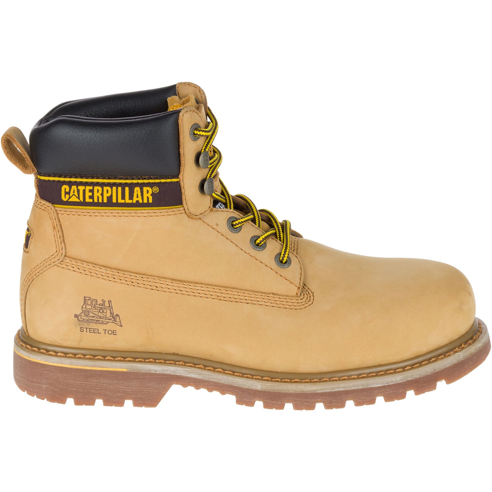 Caterpillar Holton Sb E Fo Hro Src - Mens Work Boots - Orange - NZ (094WTJAQP)